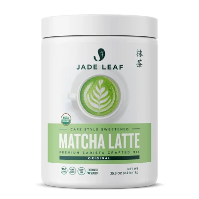 Organic Cafe Style Sweetened Matcha Latte Mix - Original